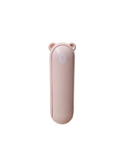 Jisulife F8X Bigger Battery 4500Mah 3 Speed Fan Light Powerbank - Pink