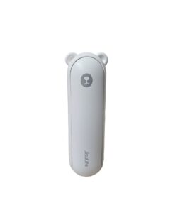 Jisulife F8X Bigger Battery 4500Mah 3 Speed Fan Light Powerbank - White