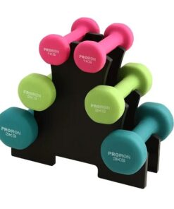 JJ Brothers Dumbbells 12kg Family Frosted Non-Slip Weights Fitness Basics