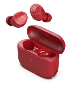 JLab Go Air Pop True Wireless Bluetooth Earbuds + Charging Case | ROSE