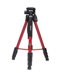 Jmary Professional Aluminium Tripod - KP-2264 - 174cm - Red