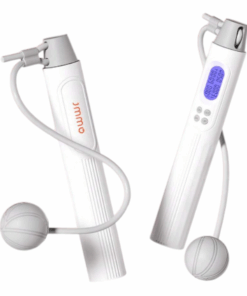 JMMO - LED Display Intelligent Non-Slip Cordless Jump Rope - White