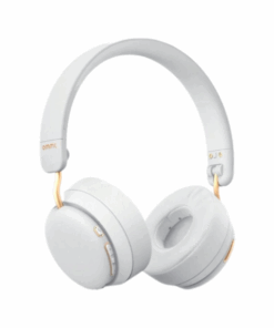 JMMO - Wireless Foldable Headset with Integrated Remote - White