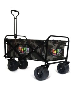 Jolly Trolley 4x4 Raptor - Collapsible, Heavy Duty with All-Terrain Wheels - Brown