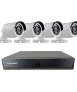 Jortan 4 Channel AHD 1080P CCTV Camera Surveillance Kit
