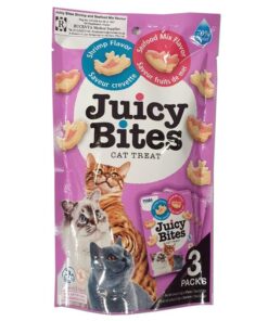 Juicy Bites Cat Treat- Shrimp & Seafood Mix Flavour