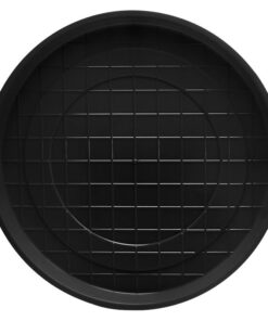 Jumbo Round Feed Tray - Recycled Black
