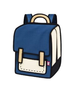 JumpFromPaper Blue Spaceman Laptop Bag Backpack Apple iPad Samsung Tablet