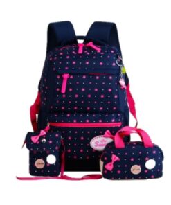 Junior High School Schoolbag 1- 6 Grade - Pink  Starts
