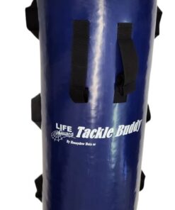 Junior LifeGuard Tackle Buddy Tackle Bag Rugby Trainer - Blue, Black