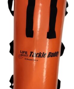 Junior LifeGuard Tackle Buddy Tackle Bag Rugby Trainer - Orange, Black