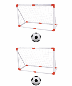Junior Mini Soccer Net with Soccer Ball - 2 Pack