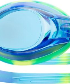 Junior TYR Swimple Tie Dye Goggles - Blue/Green