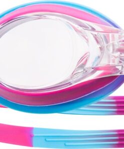 Junior TYR Swimple Tie Dye Goggles - Pink/Blue