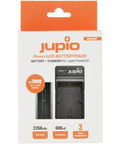 Jupio PowerLED Battery Pack NP-F550 + Charger