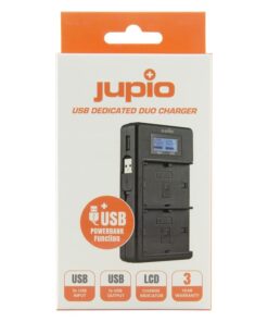 Jupio USB Dedicated Duo Charger LCD for Nikon EN-EL15(A)