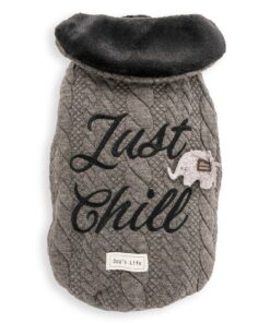 Just Chill Elephant Winter Cape Grey - XS