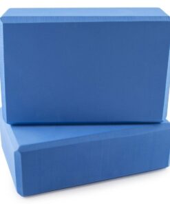 Justsports Foam Yoga Blocks - Set of 2 - Blue