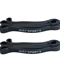 Justsports Strong Band - Black Resistance Band 2-Pack