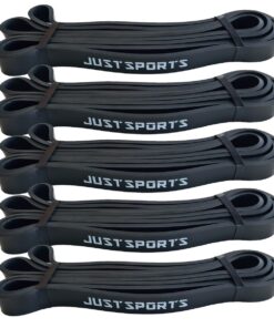 Justsports Strong Band - Black Resistance Band 5-Pack