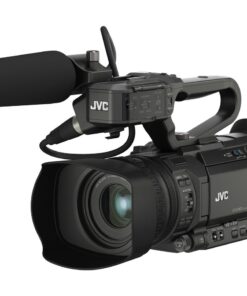 JVC GY-HM250E 4K Camera with Live Streaming & Built-in Overlay Graphics