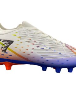K Star 7 - Edge White/Multi Unisex Soccer Boots - UK 8