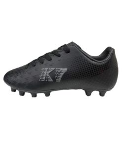 K Star 7 - Tempo Black - Unisex Kids/Adult Soccer Boots - UK 6