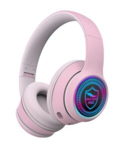 K28 HIFI Stereo Color Changing Wireless Bluetooth Headphone - Pink