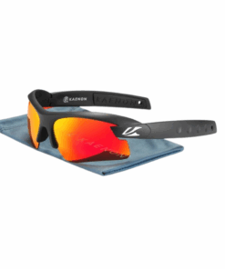 KAENON X-KORE TR90 Polarized UV400 Sport Sunglasses - Red