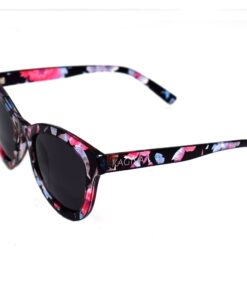 Kagiva's PC Framed Polorized Women Sunglasses - Black/Pink