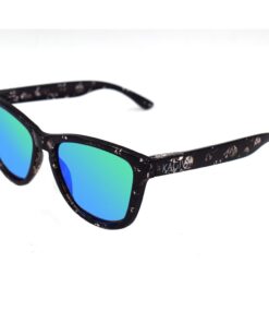 Kagiva's Real Retro Polorized Women Sunglasses - Black/Blue