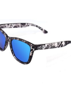 Kagiva's Real Retro Polorized Women Sunglasses Blue/Black