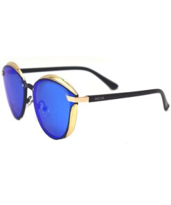 Kagiva's Retro Mirror Polorized Women Sunglasses - Blue