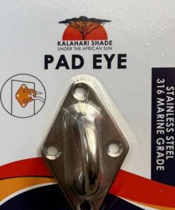 Kalahari Pad Eye 316 Marine Grade S/S