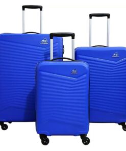 Kamiliant Rock-Lite 3 Piece set by American Tourister - Blue