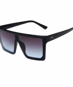 Kandy Rose Luxury Oversized Square Sunglasses - Black