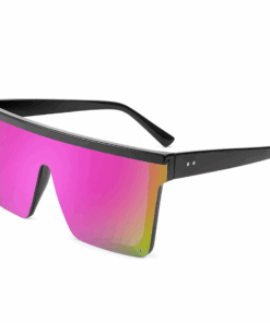 Kandy Rose Luxury Oversized Square Sunglasses - Pink Moon