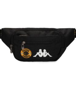 Kappa Unisex Klovo Crossbody Bag - Black