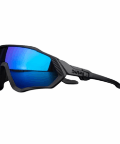 Kapvoe Sports Cycling Glasses Uv400 Protection - black & blue