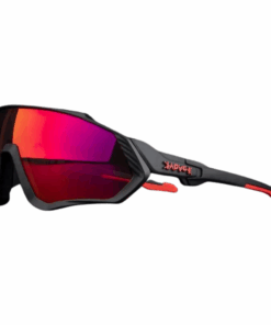 Kapvoe Sports Cycling Glasses Uv400 Protection - black & pink