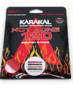 Karakal - Hotzone 120 SQ Squash String - 10m - Single Pack - Red
