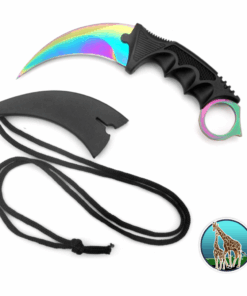 Karambit Tiger Claw Tactical Rainbow Knife