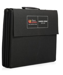 Karoo-230 Teflon (ETFE) Portable Solar Panel By Flexopower