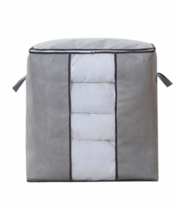 Kaths - Transparent Large Capacity Breathable Blanket Storage Zipper Bag - 6 Pack