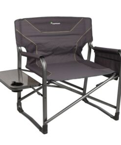 Kaufmann Extra Large Director Titan Chair - Charcoal