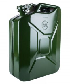 Kaufmann Jerry Can Metal Petrol Grn 20L