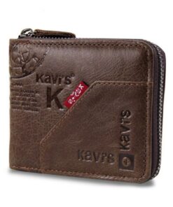 Kavi's Bullet Men's Genuine Leather Wallet
