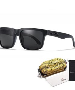 Kdeam Midnight - Polarised Lifestyle Sunglasses for Men with SS Sleeve