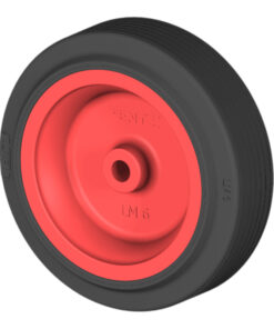 KEDLA Rubber and Castor Wheels - 178mm Rubber Wheel