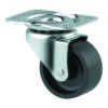 KEDLA Rubber and Castor Wheels - 65mm Polyprop Swivel Wheel